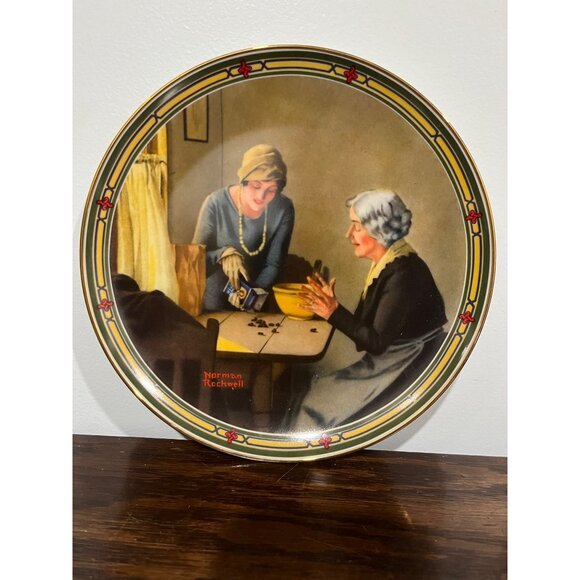 Lot of 5 Norman Rockwell Knowles Collector Plates Limited Editions - Picture 3 of 10